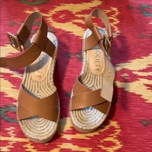 Brown Platform Heels